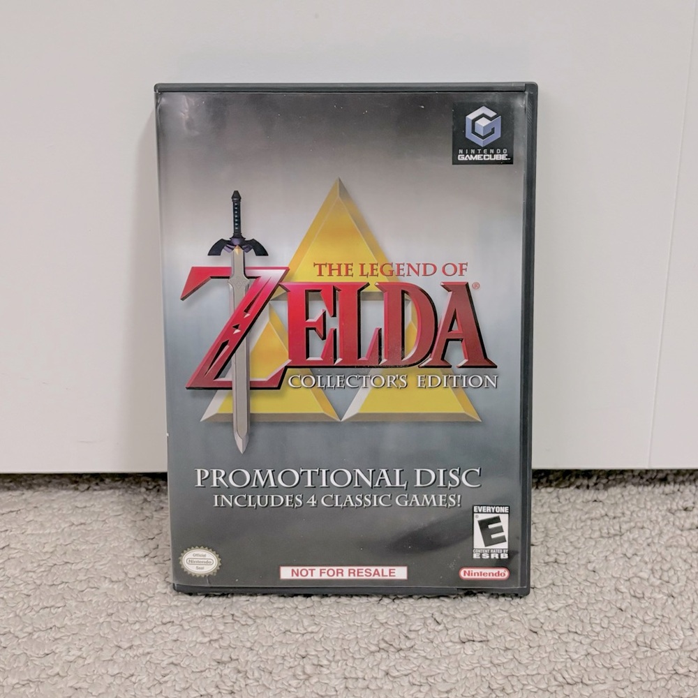 Nintendo GameCube The Legend of Zelda Collectors Edition Complete